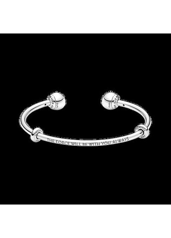 Серебряный браслет Пандора "Звездные войны с темной и светлой сторонами" 591139C01 Star Wars Kabluchka (355347714)