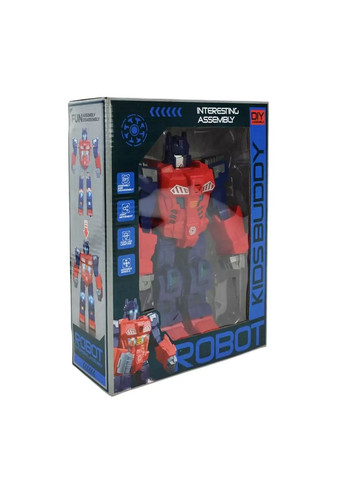 Игрушка робот-трансформер Оптимус Прайм со светом движение 0138-12 на батарейках No Brand (362435846)
