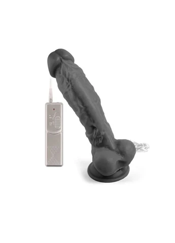 Фалоімітатор на присосці Mr. Rude Buzzer Black 10.0 Vscnovelty (381045583)