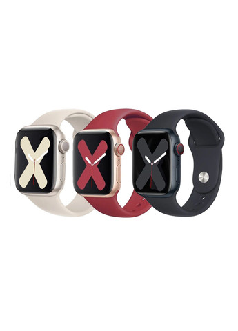 Ремінець для Apple Watch Band 42/44/45/49 mm Уценка 19.Pink Sand No Brand Apple Watch Series (1-8) 42/44/49mm (340913767)