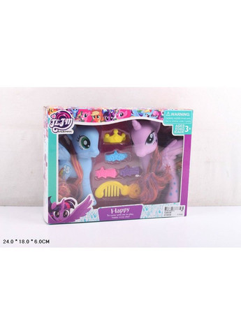 Набор игровой: пони с аксессуарами в коробке, в ассортименте - No Brand XQ9922B/E (371927633)