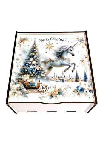 Подарок №38/5 "Магия единорога" 1кг (20х20х9см, в деревянной коробке) Унікальна цукерка (372656505)