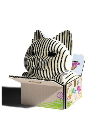 Пазл (XEG-088) Eugy 3D Зоопарк Кошеня сіамське (366158467)