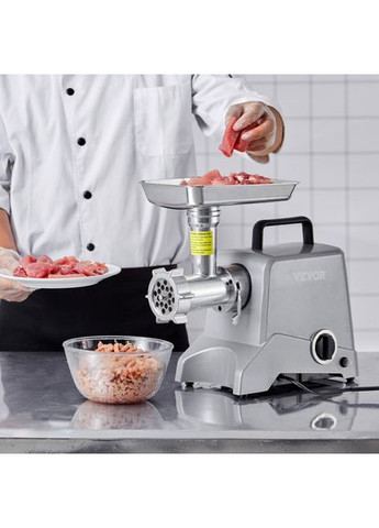 Професійна електрична м'ясорубка 1A-PG612G, 2,27 кг/хв 575 Вт Vevor (351505657)