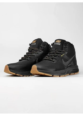 КРОССОВКИ ЖЕНСКИЕ NIKE AIR RELENTLESS 26 GTX MID TERMO BLACK V2 НАЙК АИР No Brand чёрные демисезоны (369393783)