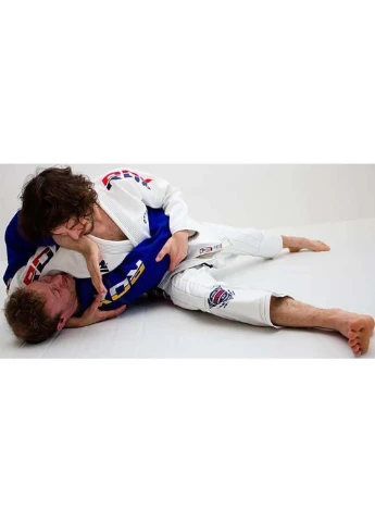 Костюм для бразильського джиу-джитсу BRAZILIAN JIU-JITSU SUIT Білий RDX (395617745)