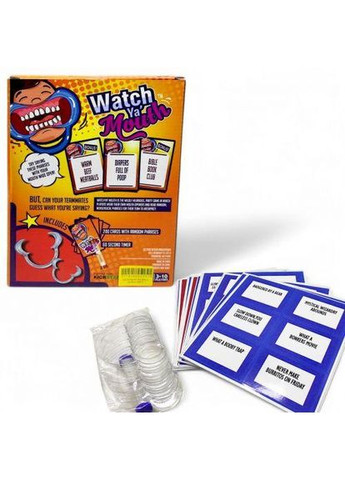 Настольная игра "Watch Yaʼ Mouth", англ. МІС (366018351)