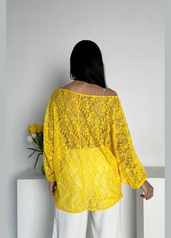 Стильна блуза-туніка вільного силуету з гіпюру INNOE блуза-туніка (289977880)