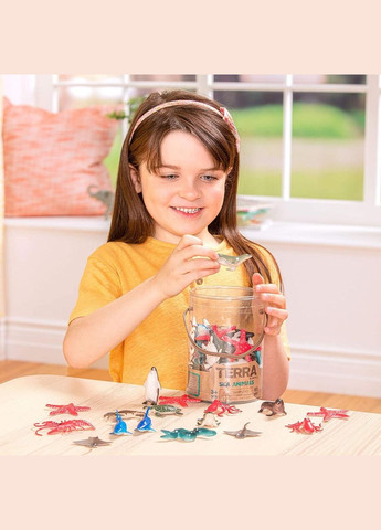 Мініатюрні реалістичні морські мешканці (12 штук) Battat (338425524)