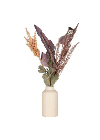 Ваза Savona AR3804B 8х15 см бежевая Ardesto (335972297)