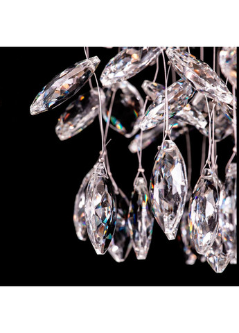 Підвісна кришталева люстра на 6 лампочок E2548/6/FGD No Brand (352230310)