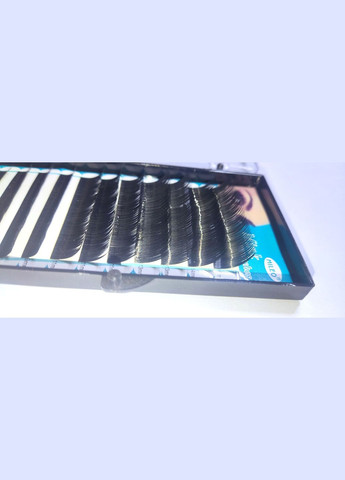 Норкові вії для нарощування MIX від 7мм до 15мм 12 рядів Mileo (324433016)