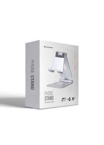 Подставка для телефона ARH212 Aluminium Silver (ARM77752) ArmorStandart (343049701)