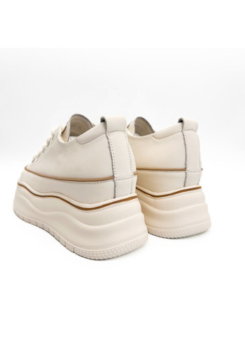 Белые кеды (р) кожа 0-1-1-1613-6 Ribbica