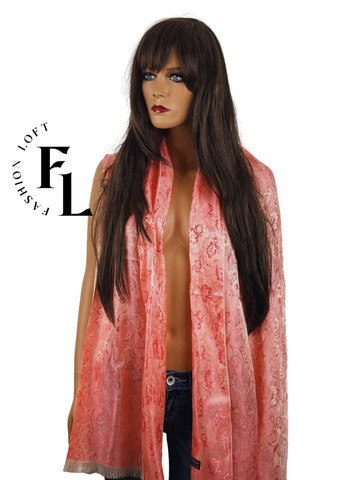 Женский шарф палантин (100% шелк 170х70см) Fashion Loft (296264592)