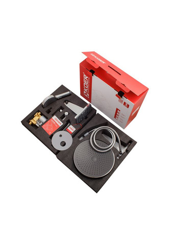 Встроенная душевая система KB-66029-01 3 функции, цвет хром (KR5483) KOER (342373787)