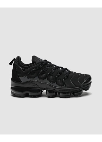 Чорні Осінні кросівки nike black No Brand Air VaporMax Plus Triple