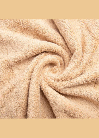 Рушник махровий банний Версаче бавовна 70х140 см 500 г/м2 беж IDEIA бежевий