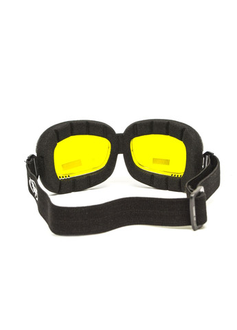 Очки защитные с уплотнителем Retro Joe (yellow) желтые Global Vision (319705440)