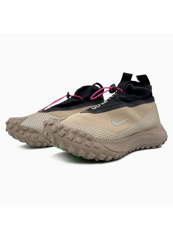 Бежеві Осінні кросівки чоловічі nike acg mauntain beige gore-tex найк асж маунс No Brand