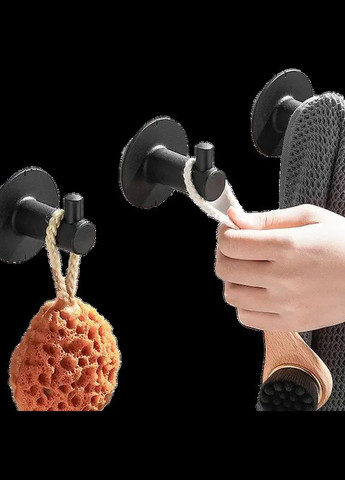 Пластиковый крючок 1 шт для ванной и кухни настенный самоклеящийся No Brand (315633185)