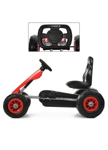 Карт педальний Bambi kart M 4036-3 надувні колеса No Brand (331157426)