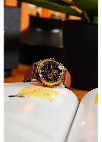 Годинник наручний Awarder 021 коричневий ремешок MDR No Brand (385868981)