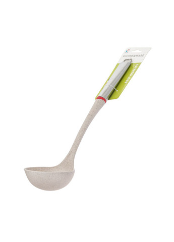 Половник керамический под мрамор с ручкой из нержавеющей стали 35 см Kitchen Master (301406732)