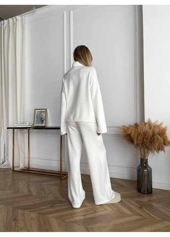 Костюм женский двойка из ангоры теплый удобный свободного кроя на осень оверсайз JUGO Staetska 138 (358501649)