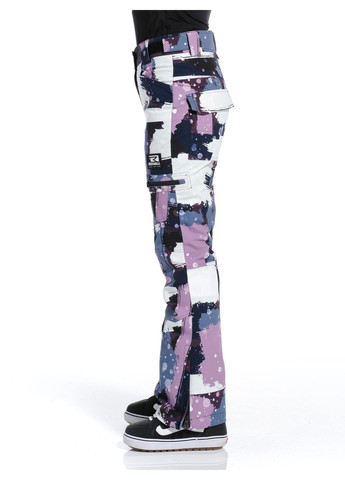 Светло-фиолетовые демисезонные брюки Rehall