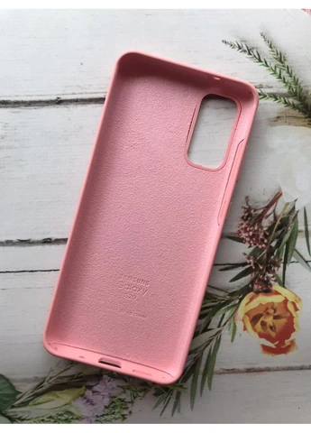 Силіконовий чохол для Samsung Galaxy S20 Рожевий Silicone Case (359499255)