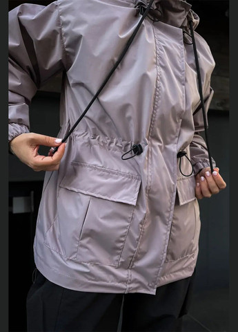 Жіноча вітровка кольору капучино Reload (317310384}