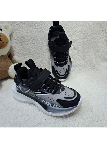 Чорні легкі кросівки для хлопчиків на кожен день Clibee