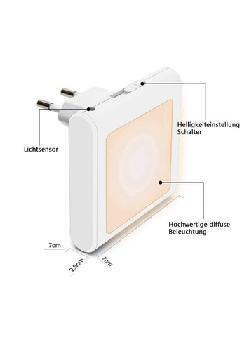 Дитячий нічник Opard 2шт No Brand (354829004)