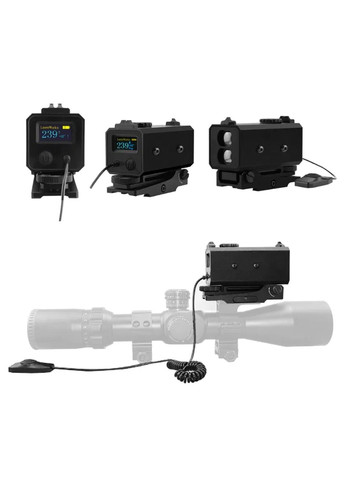 Портативний лазерний далекомір Охота LE032 до 1200м No Brand (331639411)