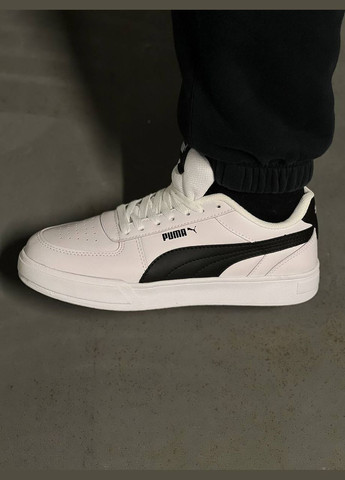 Білі кросівки Vakko Puma CA Pro White Black