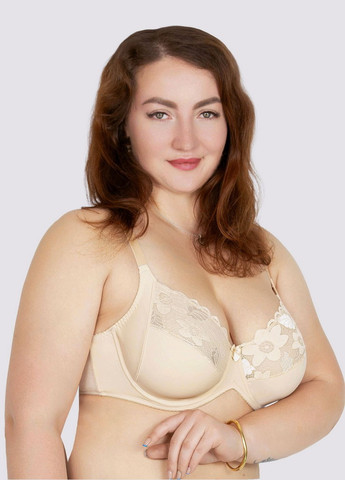 Бежевий бюстгальтер Acousma з кісточками