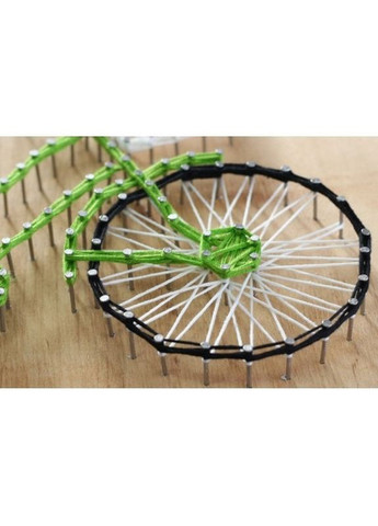Набор стринг-арт "Велосипед" ABC-011 деревянное основание No Brand (367184885)