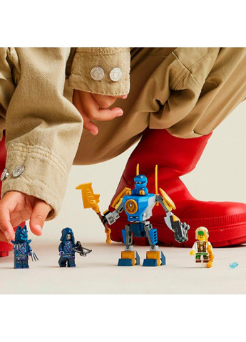 Конструктор NINJAGO Боевой набор робота Джея 78 деталей (71805) Lego (285119800)