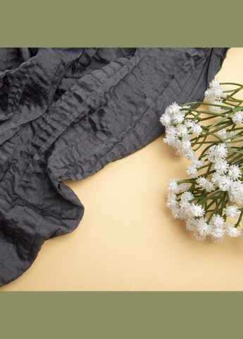 Тканина плательна шовк креш Джура 108 гр/м2 сіра IDEIA (275870064)