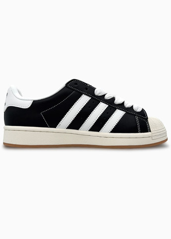 Кросівки жіночі і чоловічі Adidas Superstar x Korn Black White | Адідас Суперстар чорні No Brand чорні демісезони (340116923)