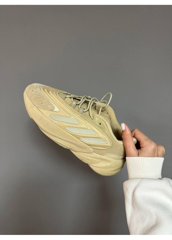 КРОСІВКИ ЖІНОЧІ ADIDAS OZELIA GOLDEN BEIGE АДІДАС ОЗЕЛІЯ No Brand бежеві демісезони (369389500)