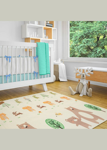 Детский складной развивающий термоковрик "Дорога | Лес" 200х150х0.6см (235) SW00000155 Mat4baby (304265550)