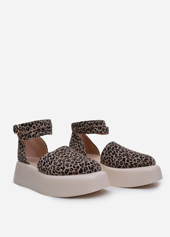 Коричневые босоножки ISSA PLUS с ремешком