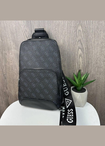 Мужская сумка бананка мессенджер черный No Brand (314454967)