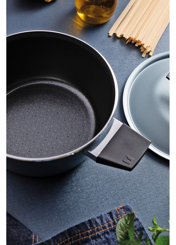 Каструля SPEZIA з кришкою 4,3л (діам 24см) BLUE (28372/124) Tramontina (365278510)