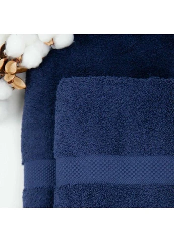 Рушник для обличчя Honey Dark Blue Р-04136-27844 50х90 см темно-синій ТЕП комбінований