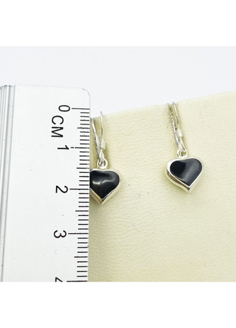 Серьги серебряные с агатом и перламутром 1,2 г No Brand (369736662)