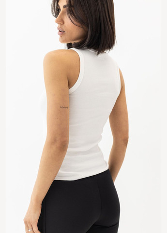 Майка в рубчик на пуговицах Lurex — 324828136