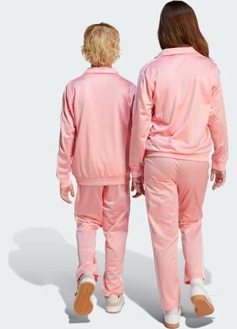 Розовые спортивные демисезонные брюки adidas